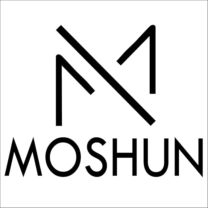 Moshun Women’s Memory Foam Thong Flip-Flop Slippers, (Black)