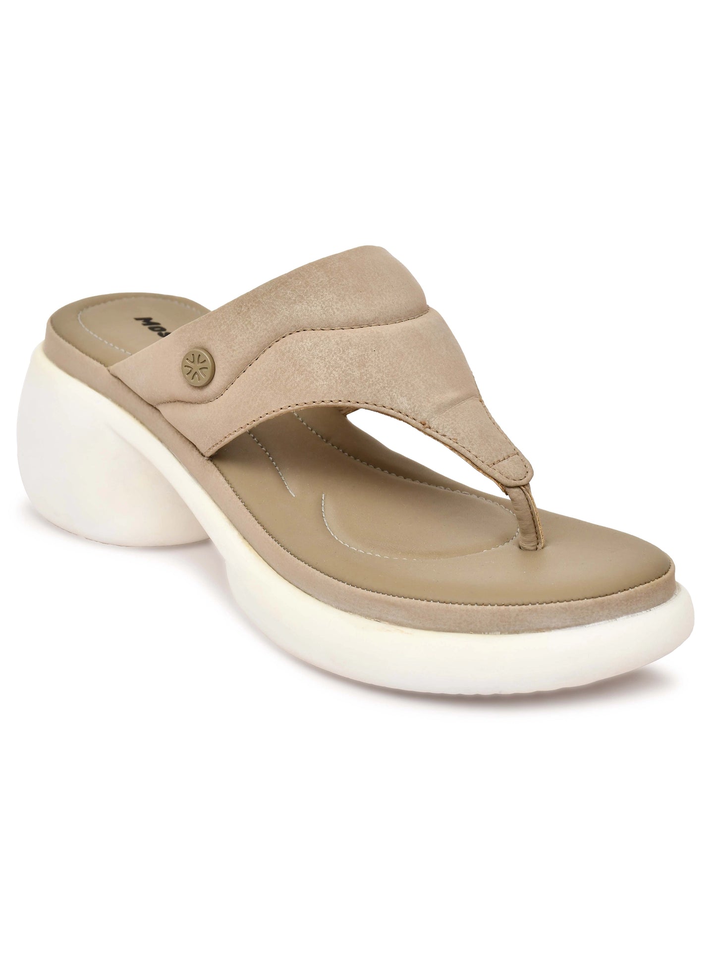 Thong Pattern Open Toe Wedge Heel Sandals