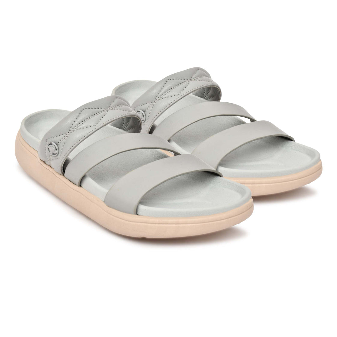Moshun Women’s Open Toe Clogs, (Grey)