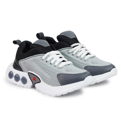 Moshun Men’s Chunky Sneakers, Lightweight Sports Shoes For Daily Wear and Casuals, (Grey)