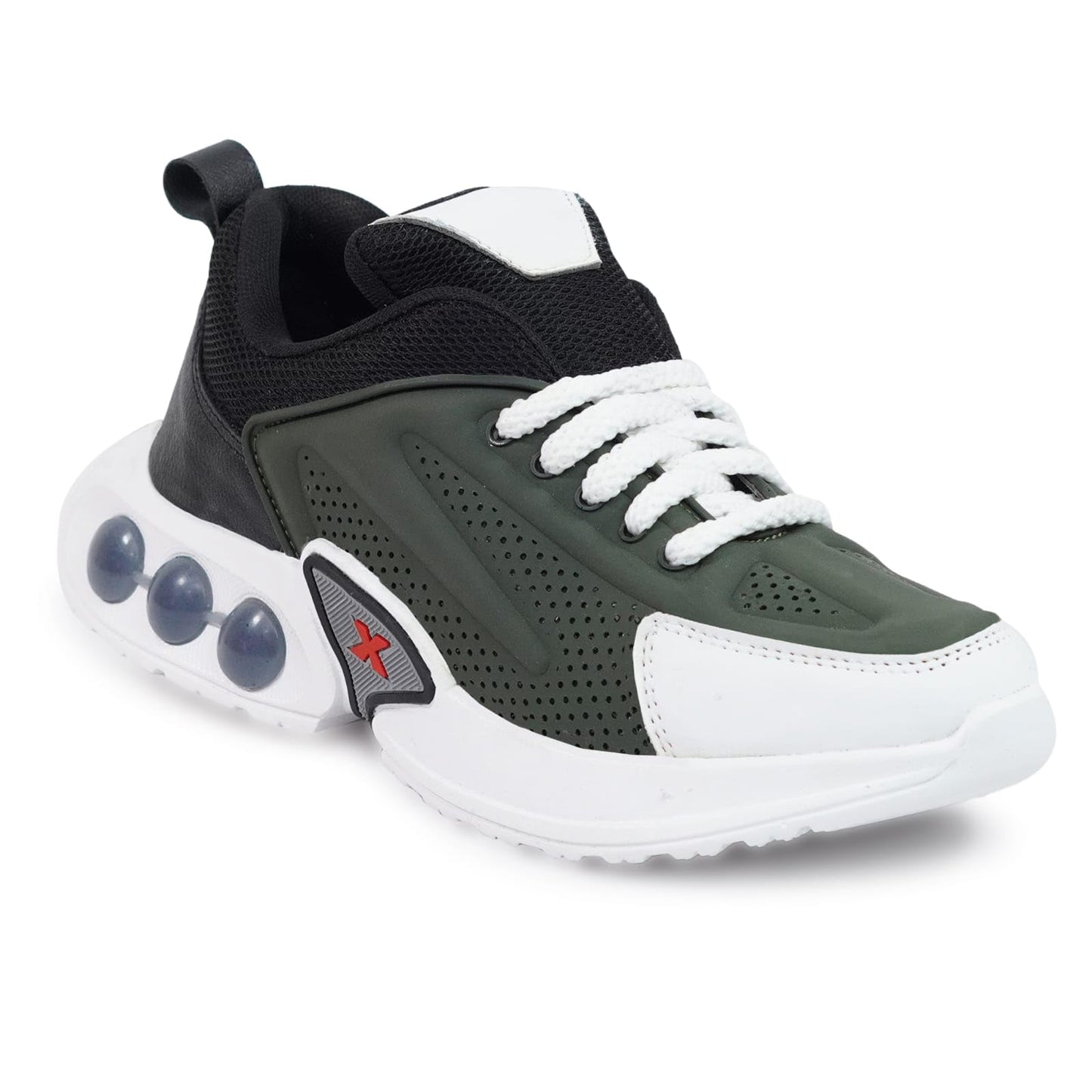Moshun Men’s Chunky Sneakers, Lightweight Sports Shoes For Daily Wear and Casuals, (Green)