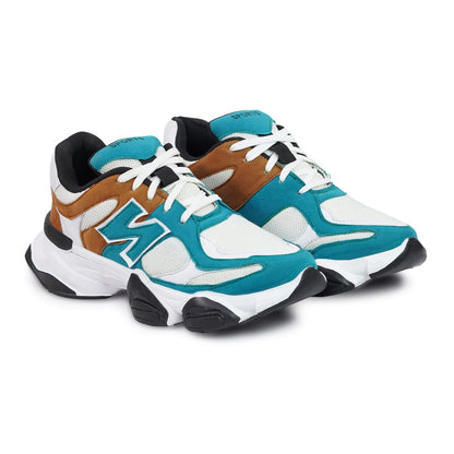 Moshun Men’s Chunky Sneakers, Lightweight Sports Shoes For Daily Wear and Casuals, (Blue)