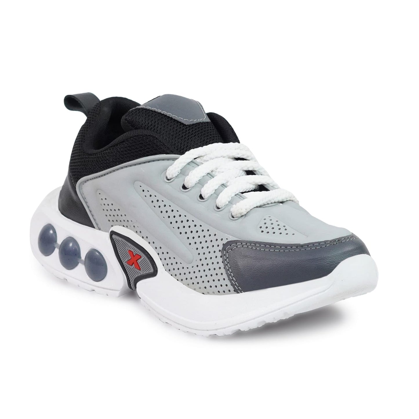 Moshun Men’s Chunky Sneakers, Lightweight Sports Shoes For Daily Wear and Casuals, (Grey)