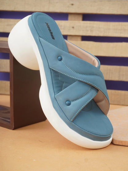 Open Toe Wedge Heel Sandals-M08