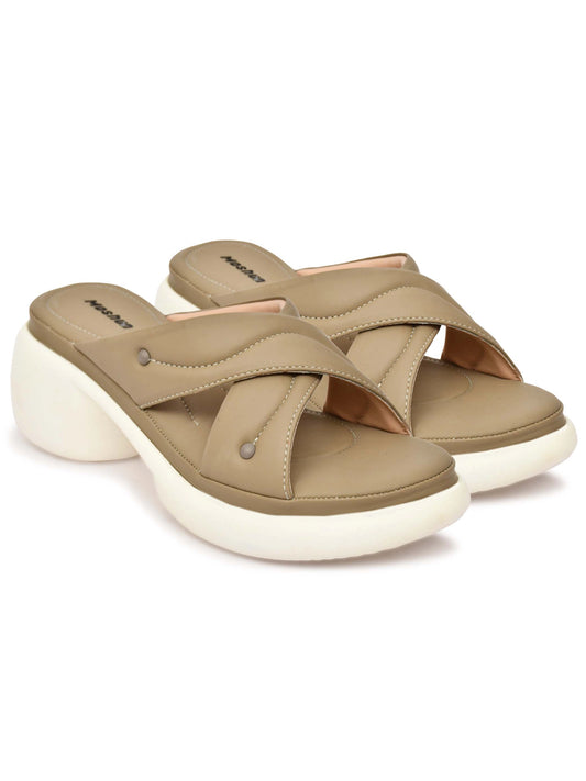 Open Toe Wedge Heel Sandals-M08