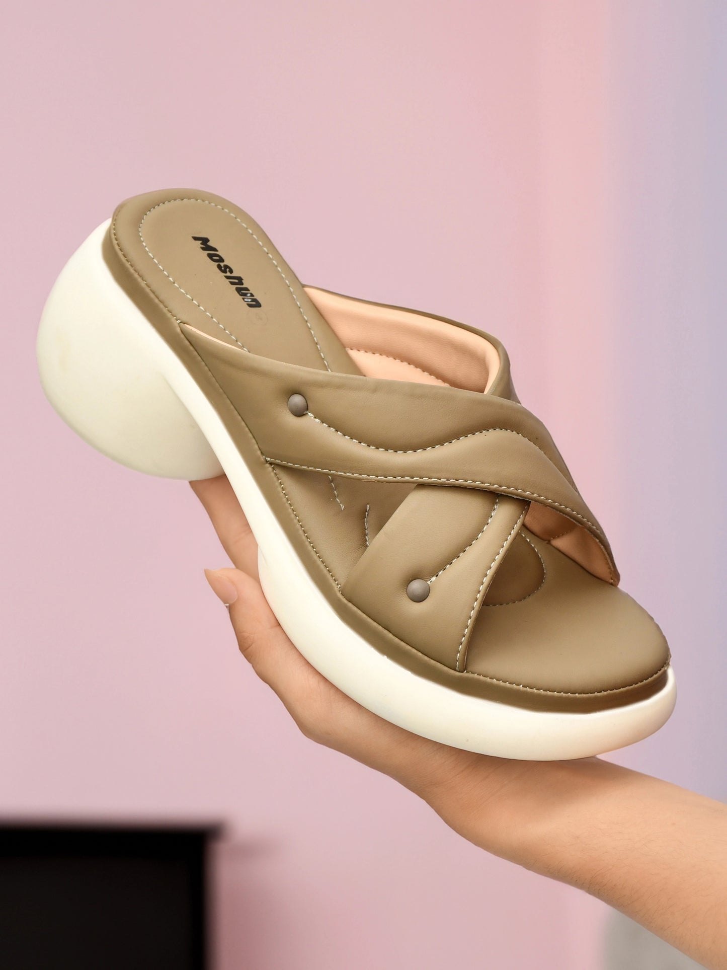 Open Toe Wedge Heel Sandals-M08
