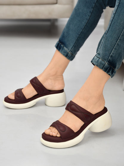 Open Toe Wedge Heel Sandals-M09