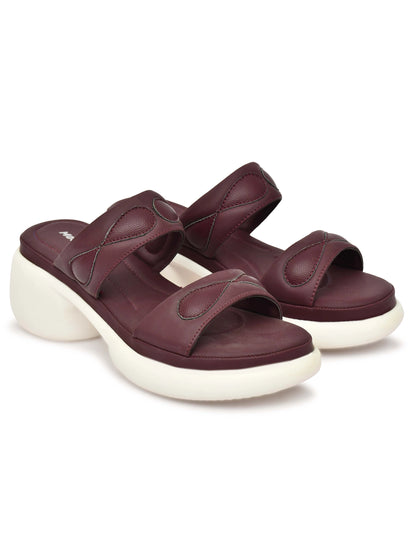 Open Toe Wedge Heel Sandals-M09