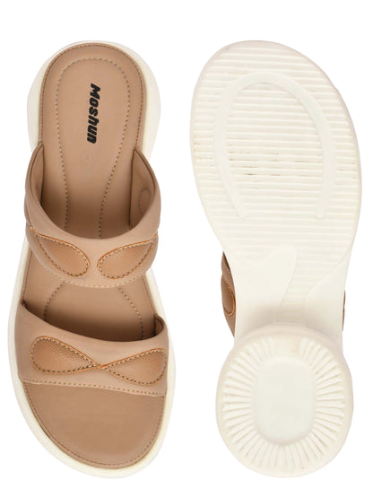 Open Toe Wedge Heel Sandals-M09