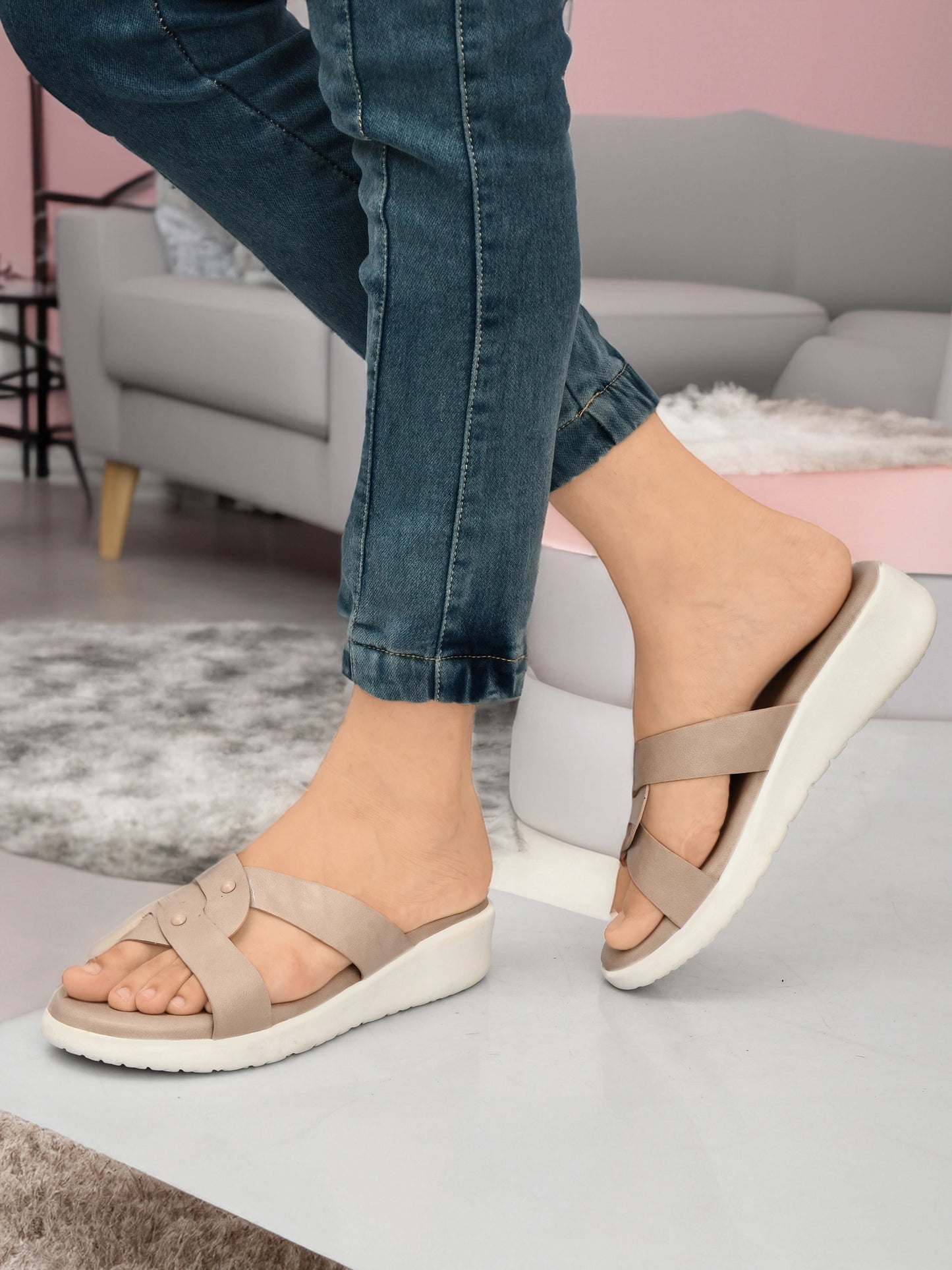 Open Toe Orthopedic Flat Sandals